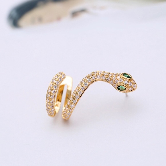 New! “Sneaky Serpent” Women’s Earrings - Picture 3 of 7